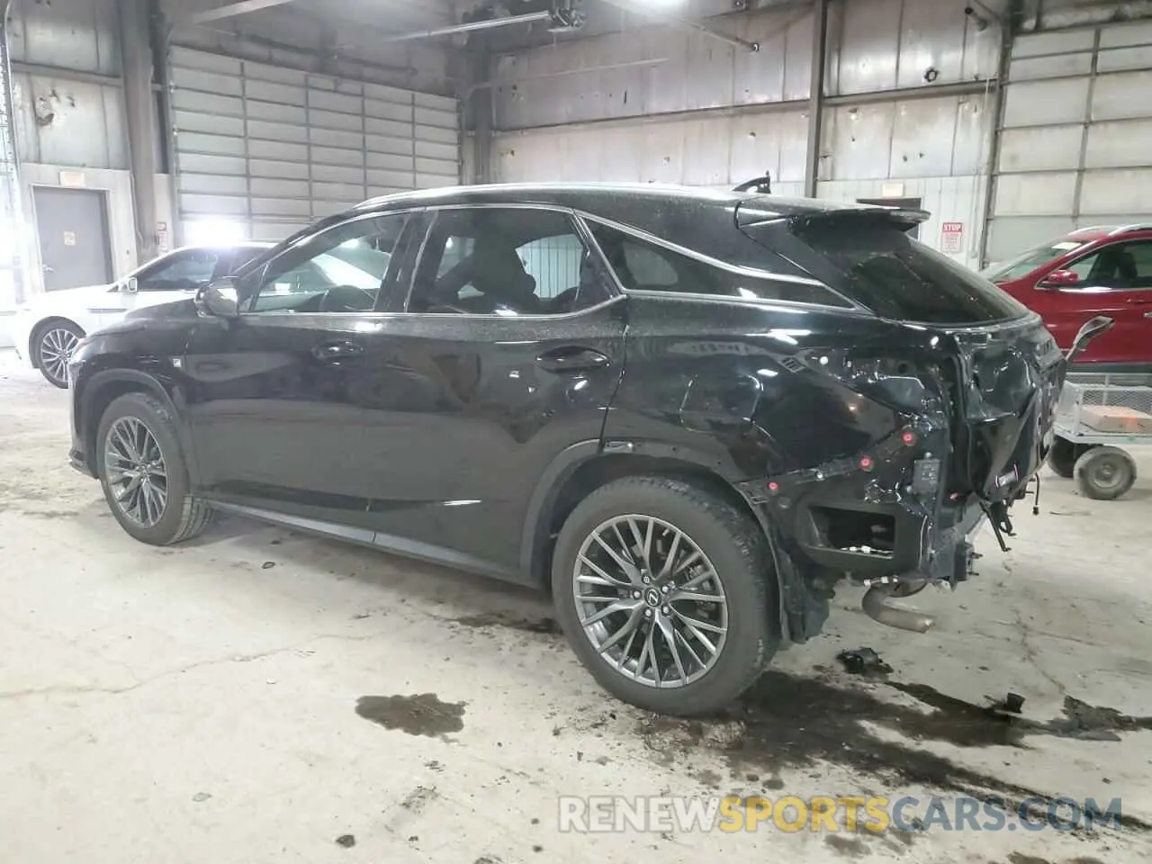 2 Photograph of a damaged car 2T2BZMCA4KC207232 LEXUS RX350 2019