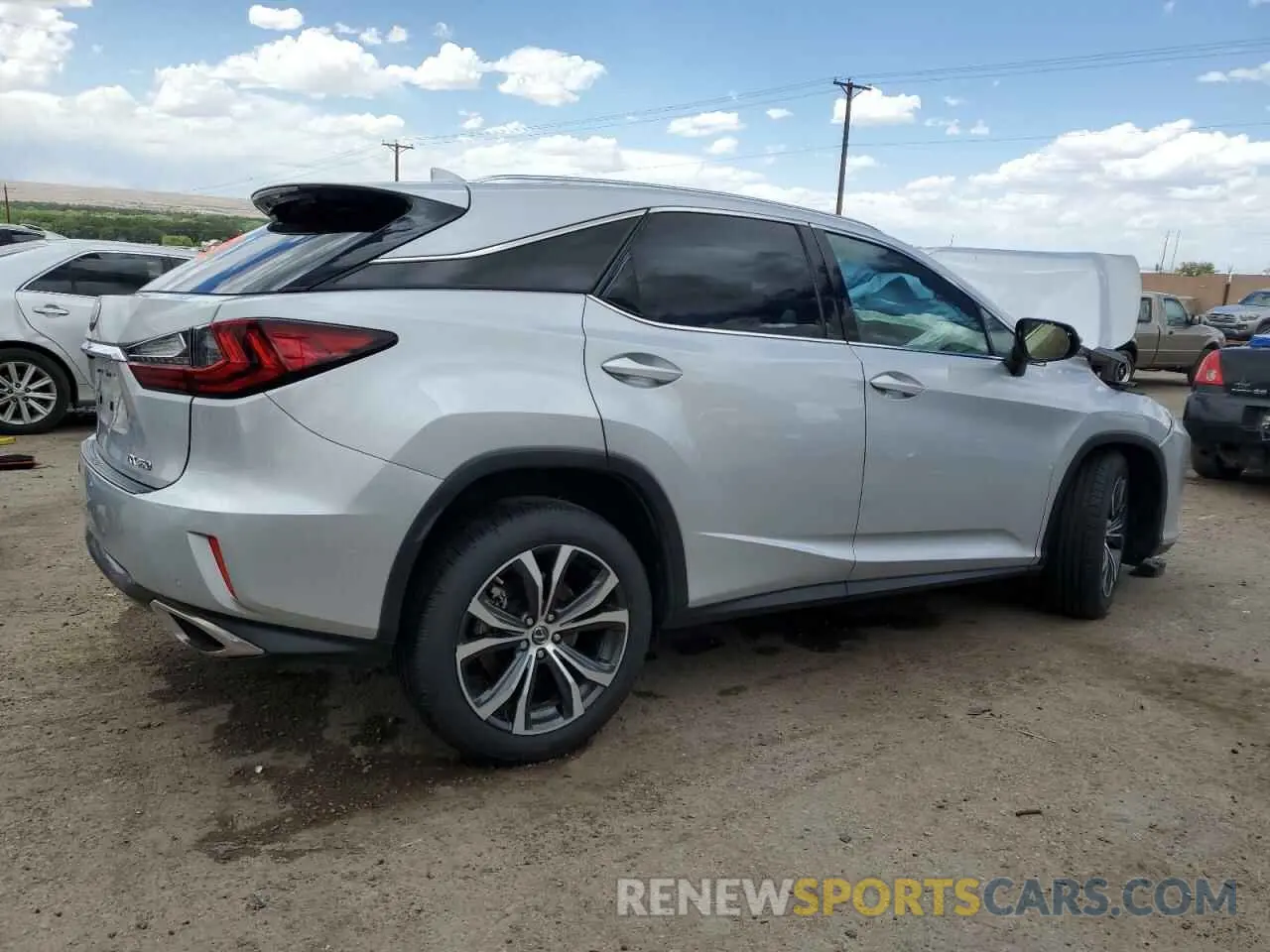 3 Photograph of a damaged car 2T2BZMCA4KC207862 LEXUS RX350 2019