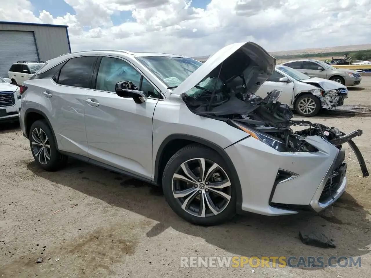 4 Photograph of a damaged car 2T2BZMCA4KC207862 LEXUS RX350 2019