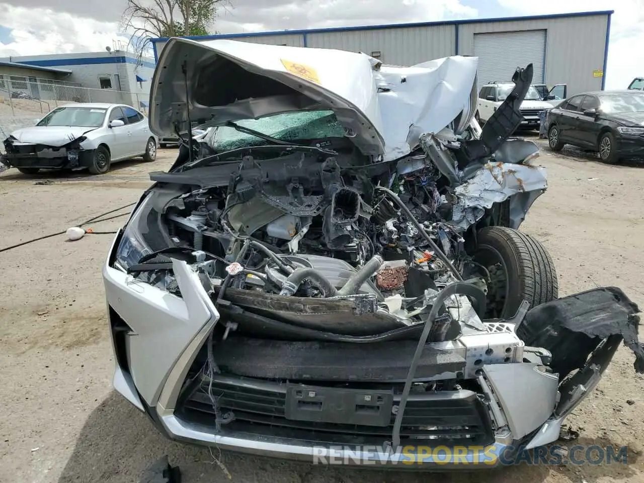5 Photograph of a damaged car 2T2BZMCA4KC207862 LEXUS RX350 2019