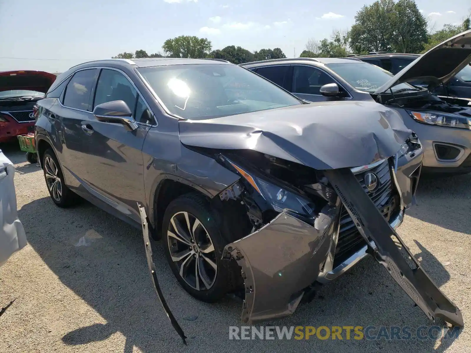 1 Photograph of a damaged car 2T2BZMCA5KC174662 LEXUS RX350 2019