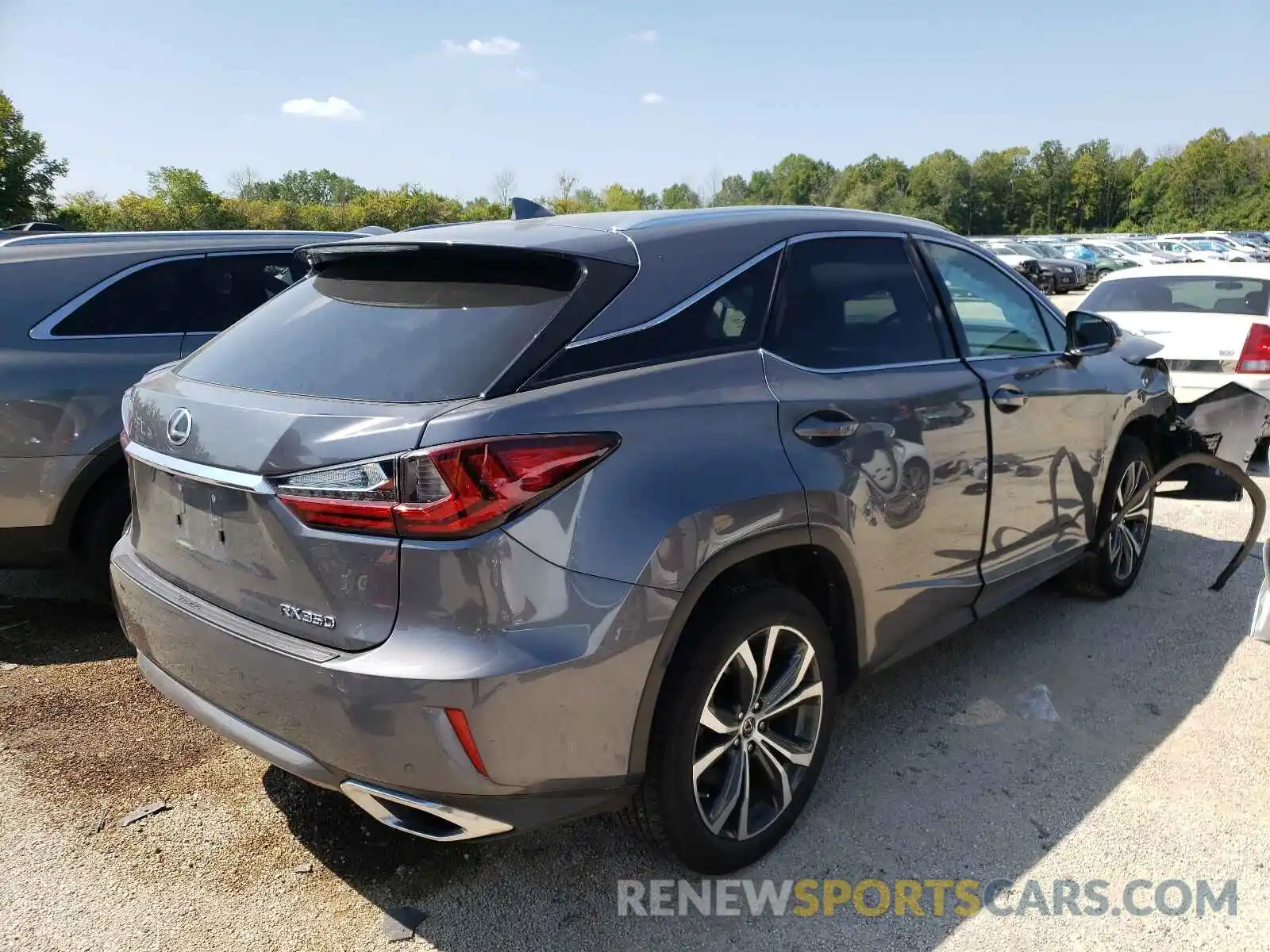 4 Photograph of a damaged car 2T2BZMCA5KC174662 LEXUS RX350 2019