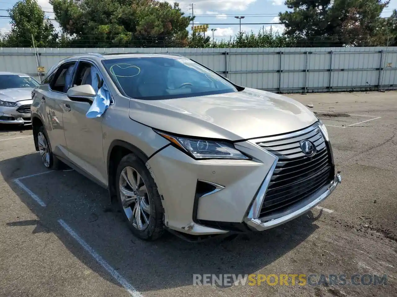 1 Photograph of a damaged car 2T2BZMCA5KC182258 LEXUS RX350 2019