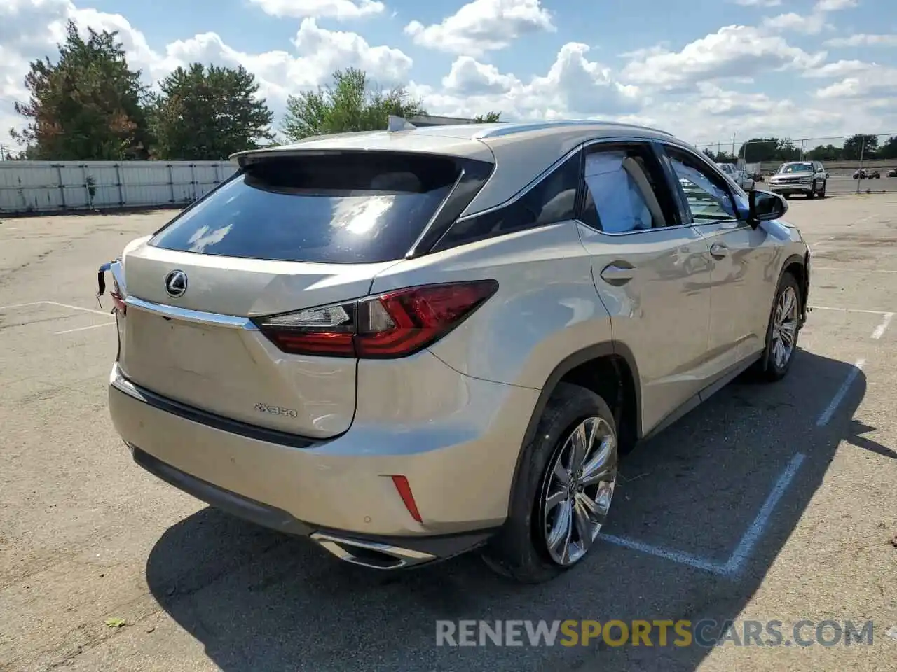 4 Photograph of a damaged car 2T2BZMCA5KC182258 LEXUS RX350 2019