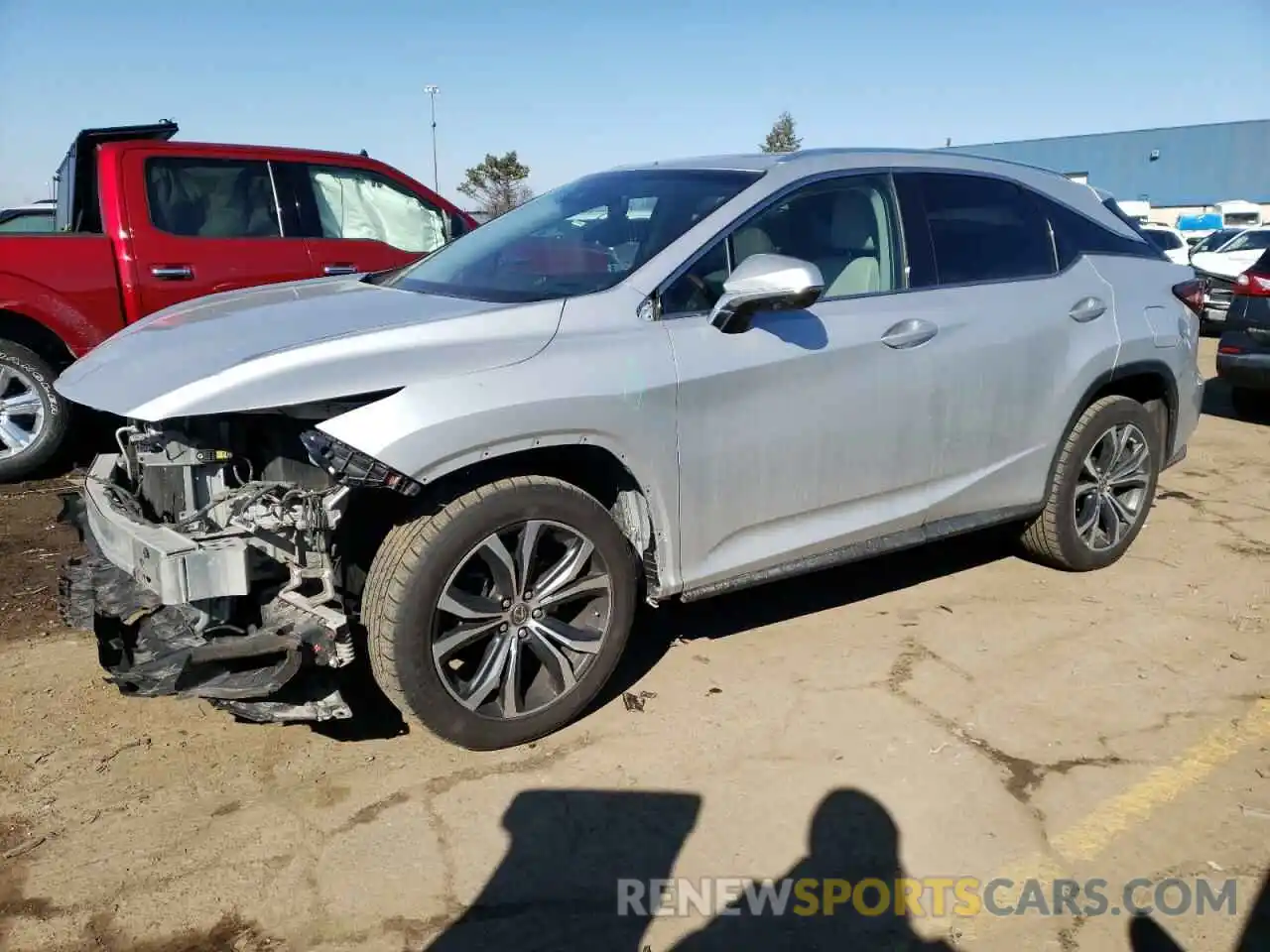 1 Photograph of a damaged car 2T2BZMCA5KC182809 LEXUS RX350 2019