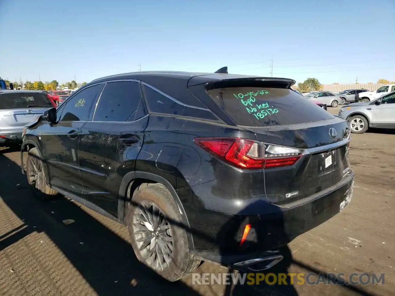 3 Photograph of a damaged car 2T2BZMCA5KC185130 LEXUS RX350 2019