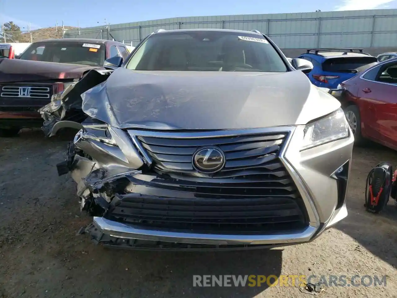 5 Photograph of a damaged car 2T2BZMCA5KC186908 LEXUS RX350 2019