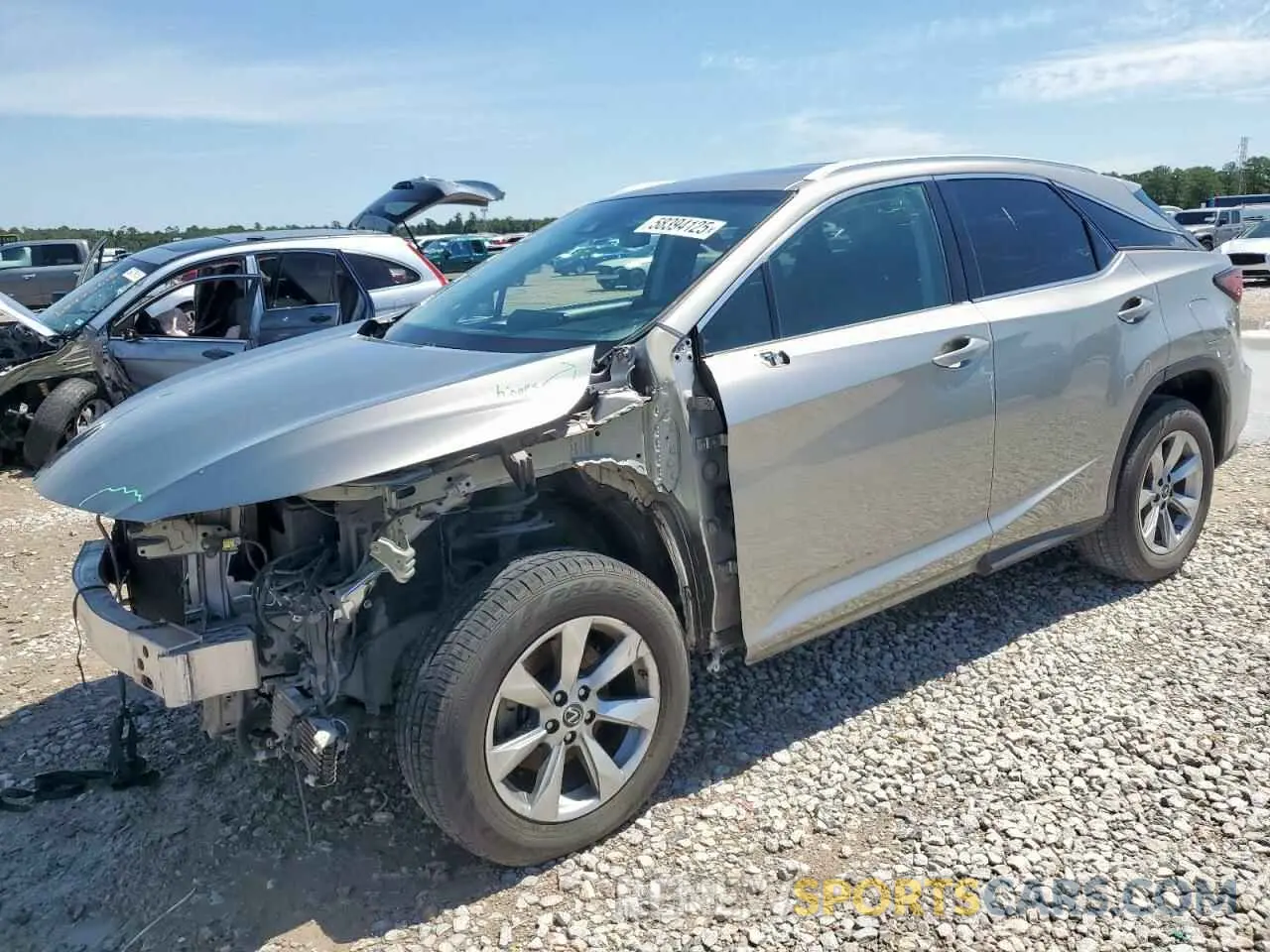 1 Photograph of a damaged car 2T2BZMCA5KC191929 LEXUS RX350 2019