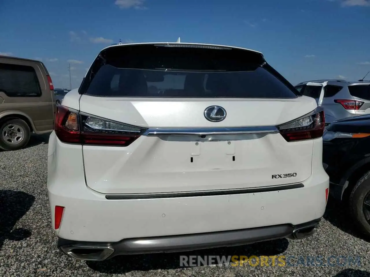 6 Photograph of a damaged car 2T2BZMCA5KC197097 LEXUS RX350 2019