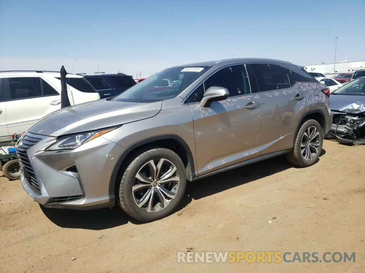 1 Photograph of a damaged car 2T2BZMCA5KC202458 LEXUS RX350 2019