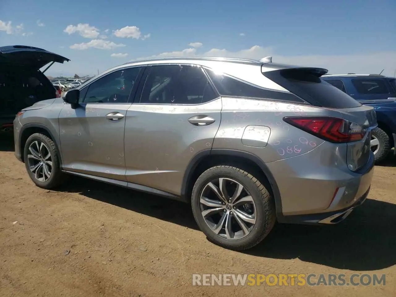 2 Photograph of a damaged car 2T2BZMCA5KC202458 LEXUS RX350 2019