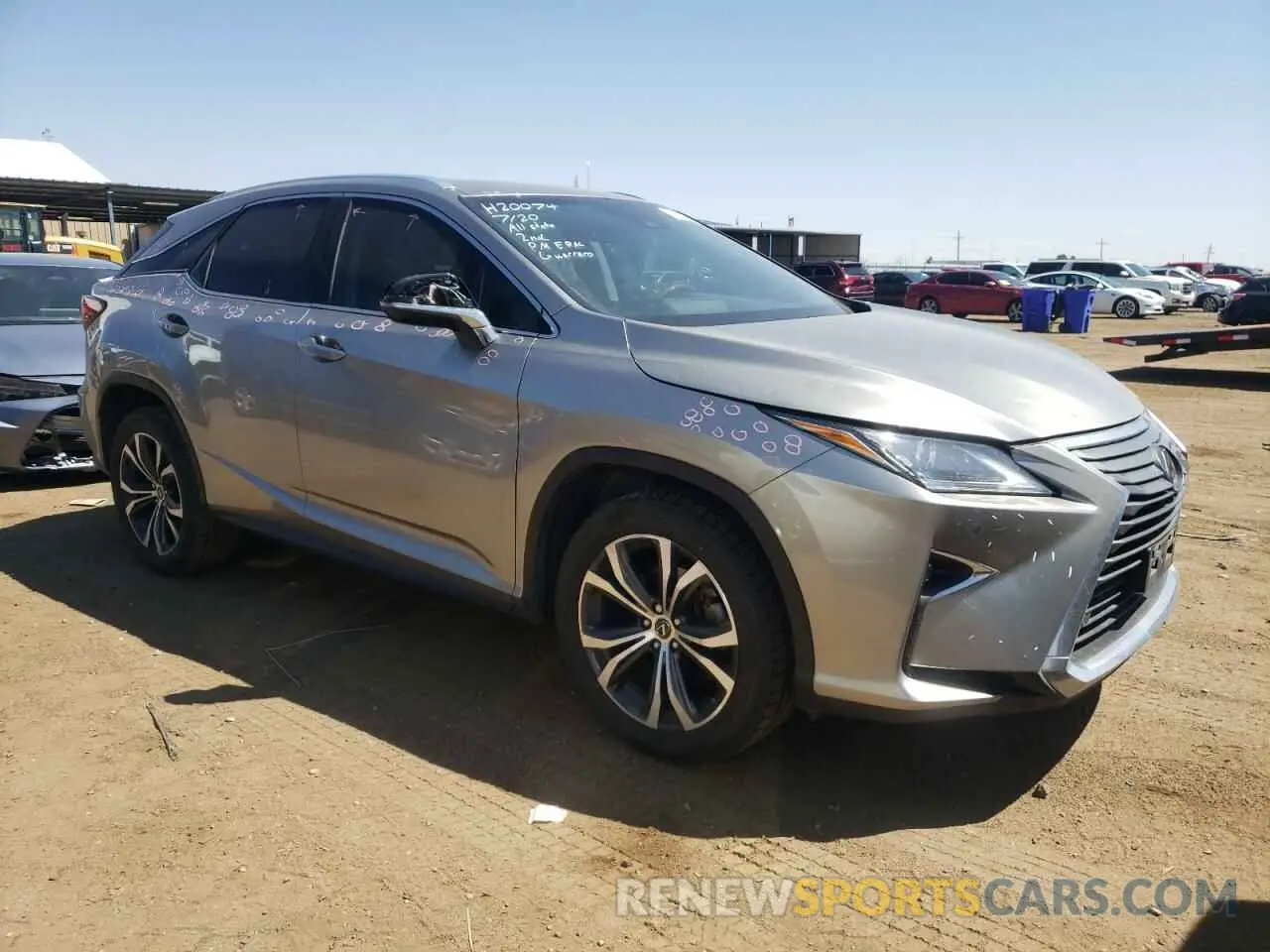 4 Photograph of a damaged car 2T2BZMCA5KC202458 LEXUS RX350 2019
