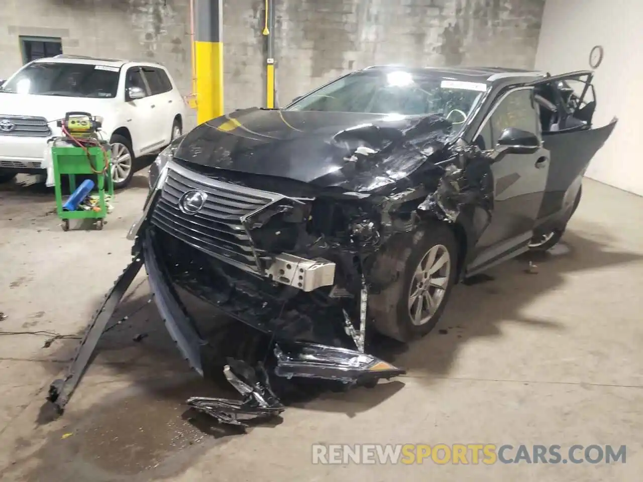 2 Photograph of a damaged car 2T2BZMCA5KC207546 LEXUS RX350 2019