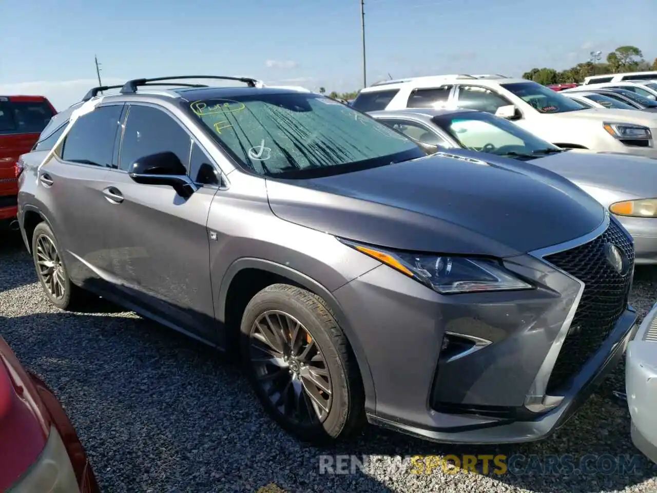 1 Photograph of a damaged car 2T2BZMCA6KC167557 LEXUS RX350 2019