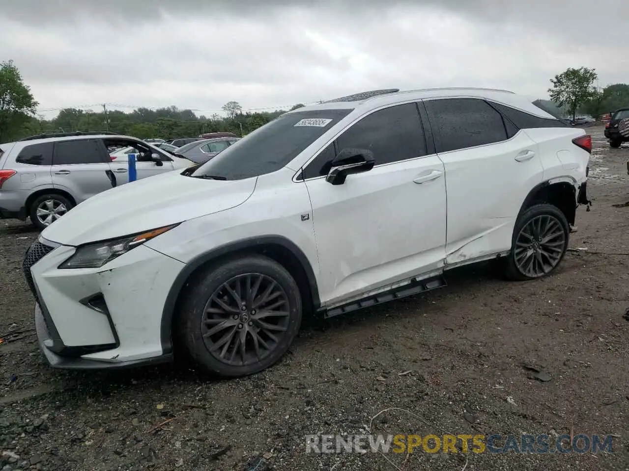 1 Photograph of a damaged car 2T2BZMCA6KC167879 LEXUS RX350 2019