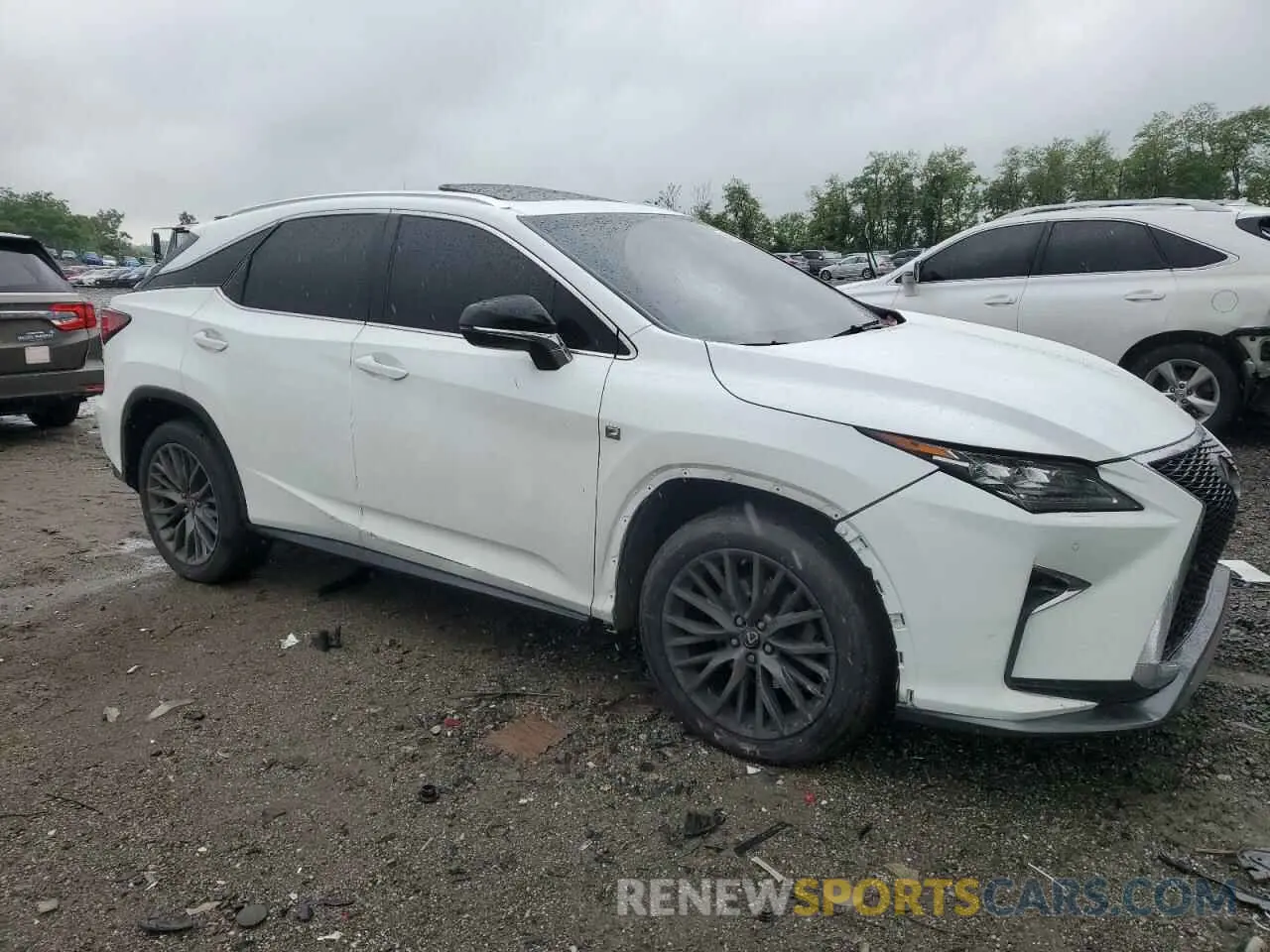 4 Photograph of a damaged car 2T2BZMCA6KC167879 LEXUS RX350 2019