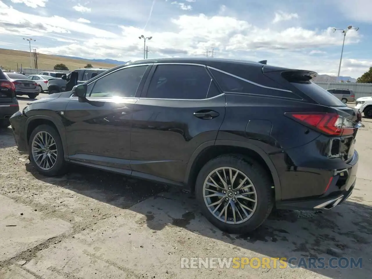 2 Photograph of a damaged car 2T2BZMCA6KC176338 LEXUS RX350 2019