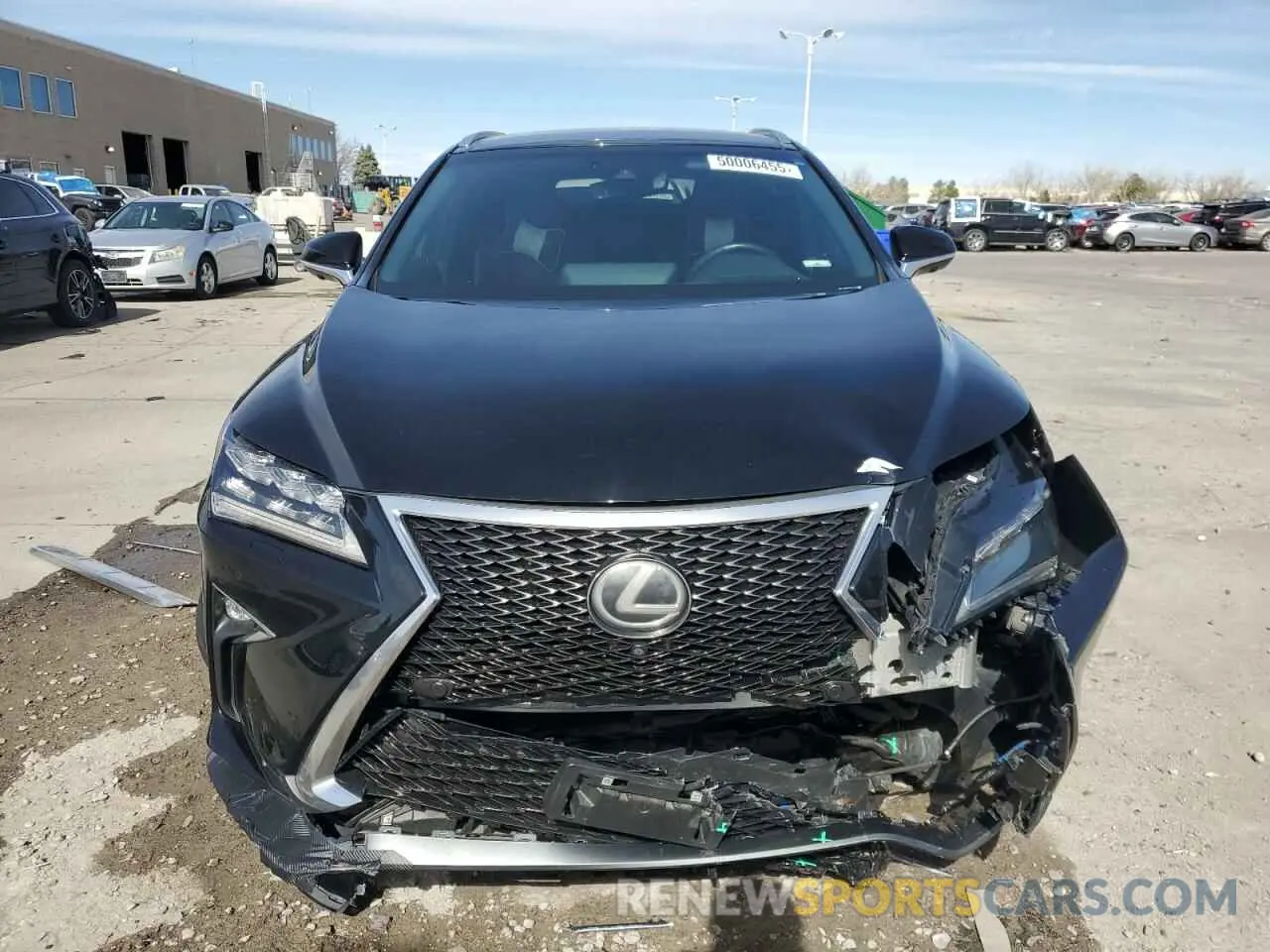 5 Photograph of a damaged car 2T2BZMCA6KC176338 LEXUS RX350 2019