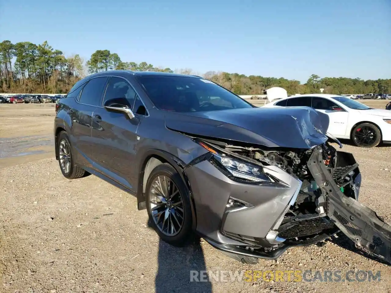 1 Photograph of a damaged car 2T2BZMCA6KC176808 LEXUS RX350 2019