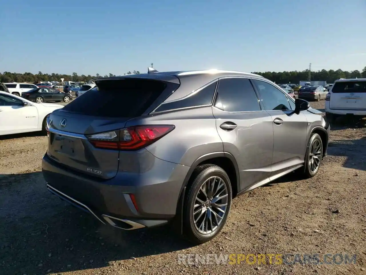 4 Photograph of a damaged car 2T2BZMCA6KC176808 LEXUS RX350 2019