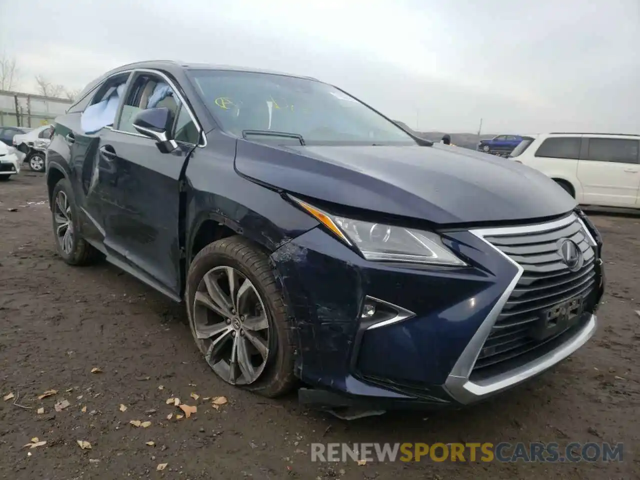 1 Photograph of a damaged car 2T2BZMCA6KC177389 LEXUS RX350 2019