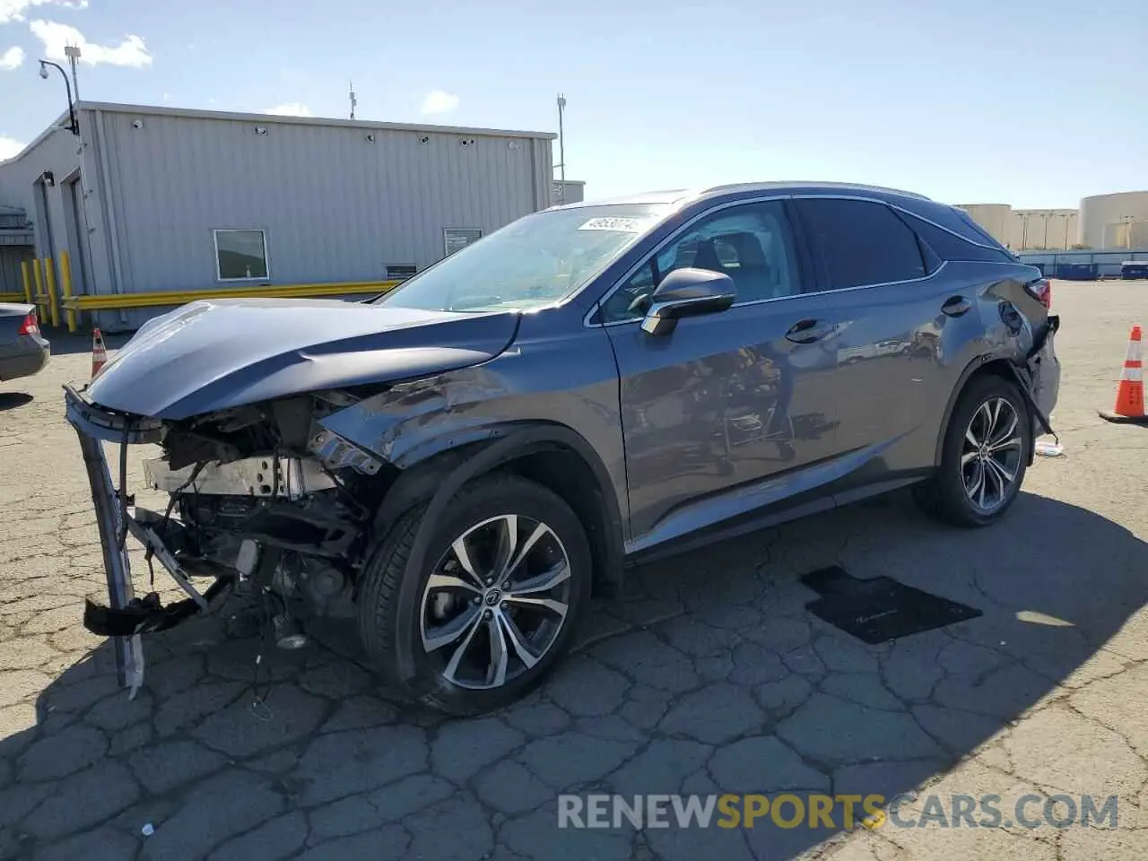 1 Photograph of a damaged car 2T2BZMCA6KC180812 LEXUS RX350 2019