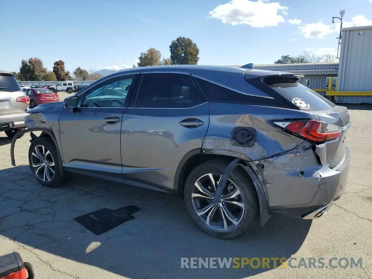 2 Photograph of a damaged car 2T2BZMCA6KC180812 LEXUS RX350 2019