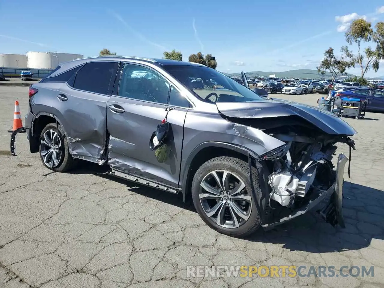 4 Photograph of a damaged car 2T2BZMCA6KC180812 LEXUS RX350 2019