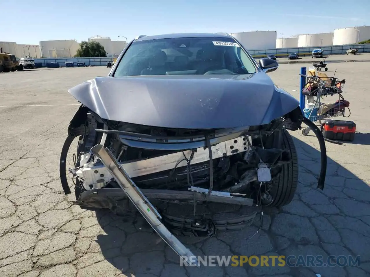 5 Photograph of a damaged car 2T2BZMCA6KC180812 LEXUS RX350 2019