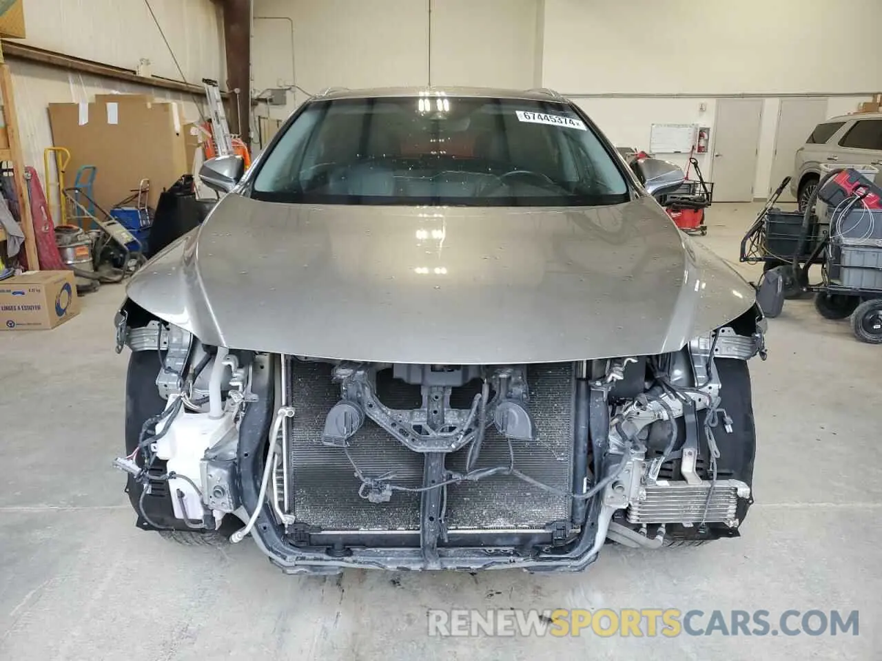 5 Photograph of a damaged car 2T2BZMCA6KC184326 LEXUS RX350 2019