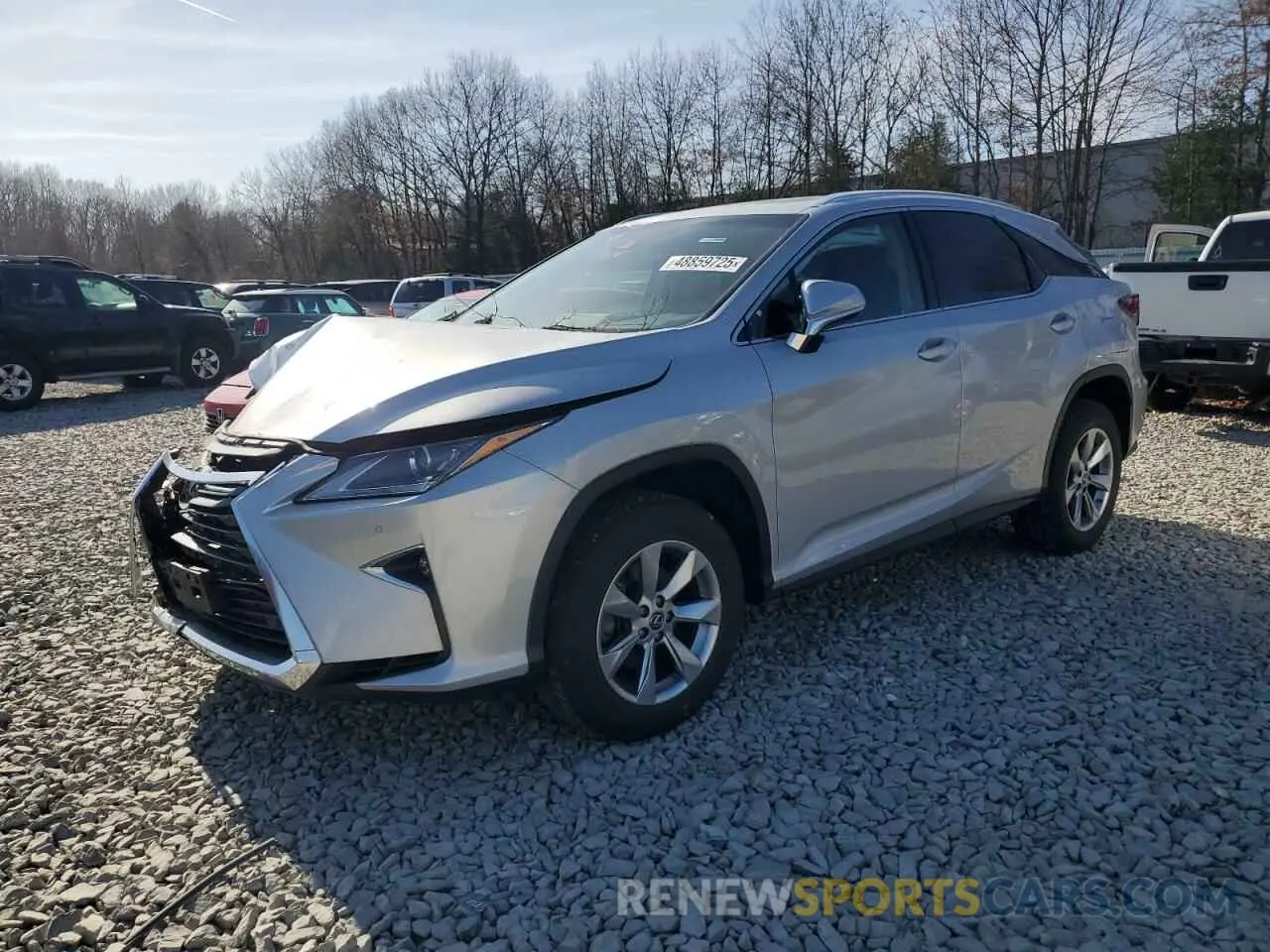 1 Photograph of a damaged car 2T2BZMCA6KC185069 LEXUS RX350 2019