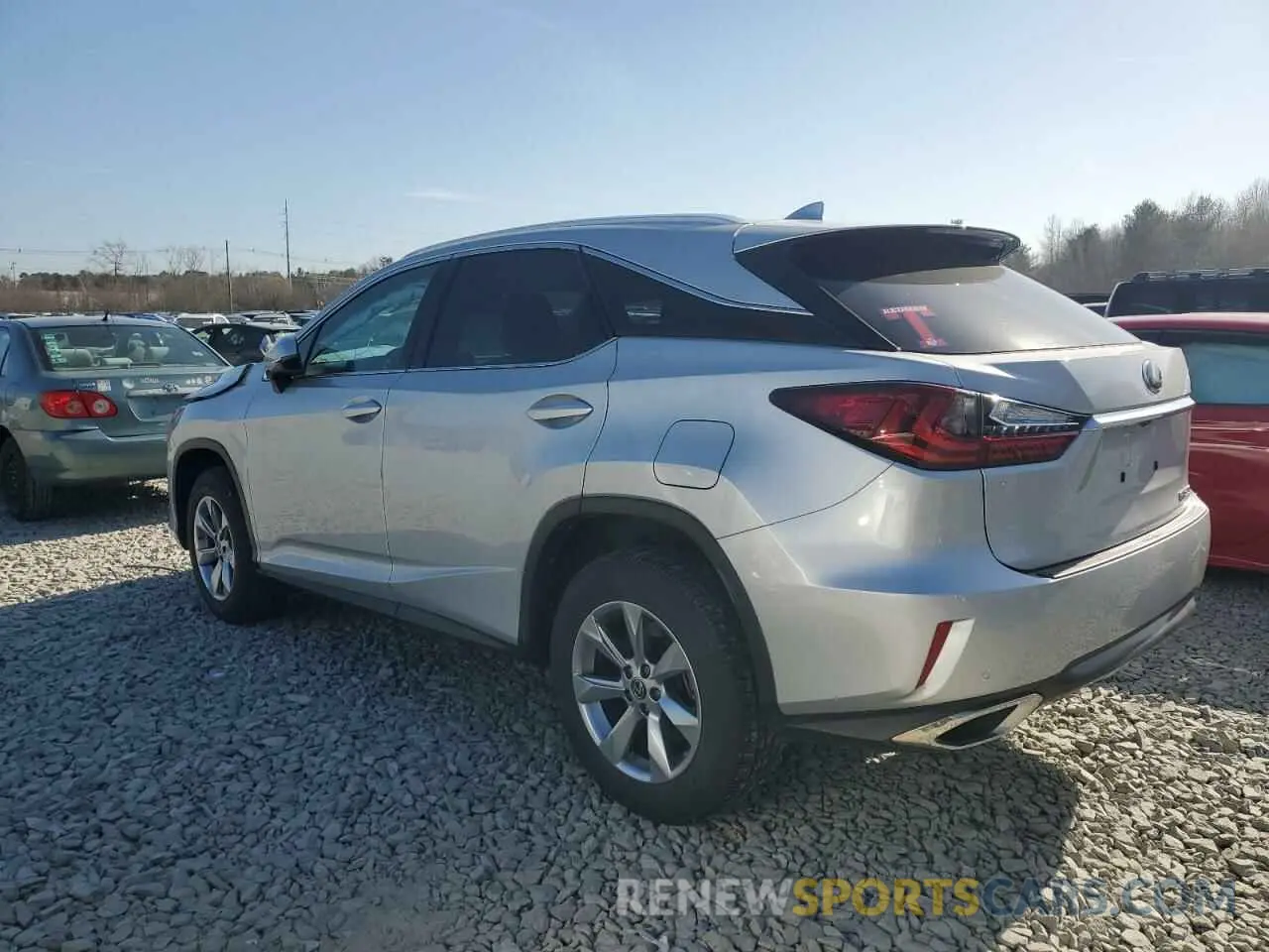 2 Photograph of a damaged car 2T2BZMCA6KC185069 LEXUS RX350 2019