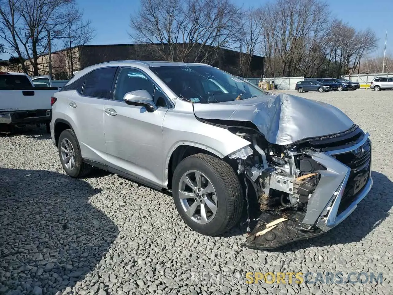 4 Photograph of a damaged car 2T2BZMCA6KC185069 LEXUS RX350 2019