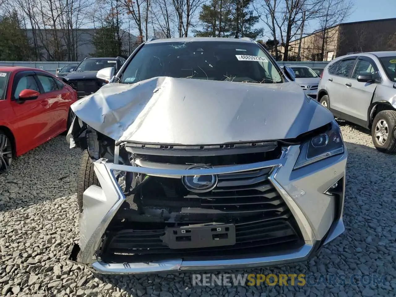 5 Photograph of a damaged car 2T2BZMCA6KC185069 LEXUS RX350 2019