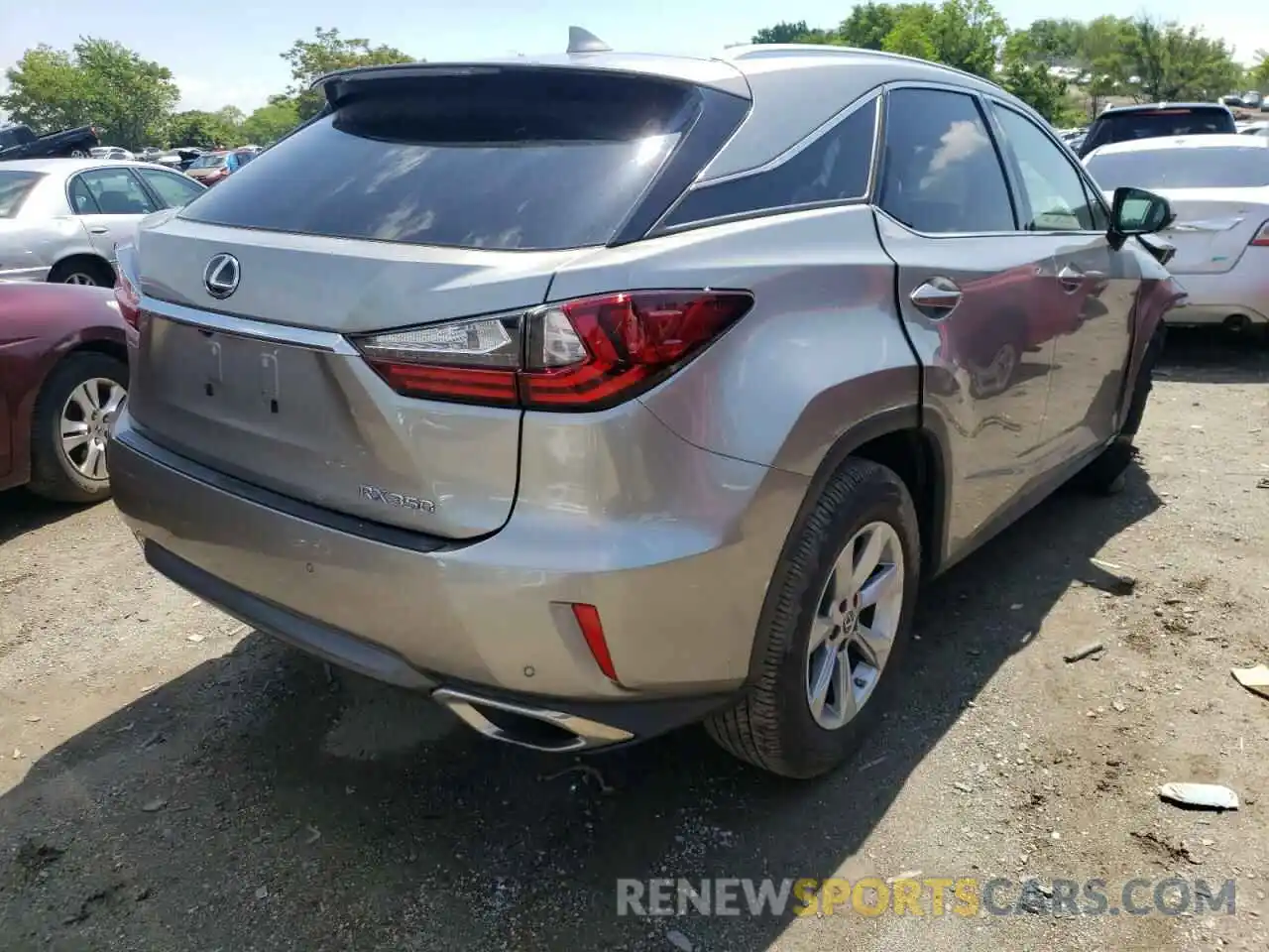 4 Photograph of a damaged car 2T2BZMCA6KC189042 LEXUS RX350 2019