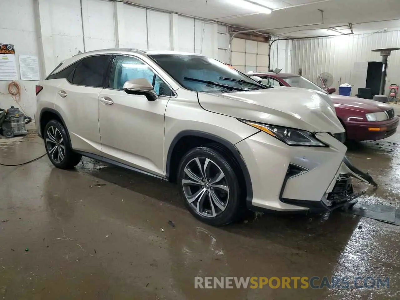4 Photograph of a damaged car 2T2BZMCA6KC197478 LEXUS RX350 2019