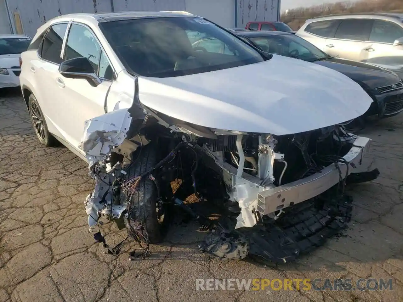 1 Photograph of a damaged car 2T2BZMCA6KC197898 LEXUS RX350 2019