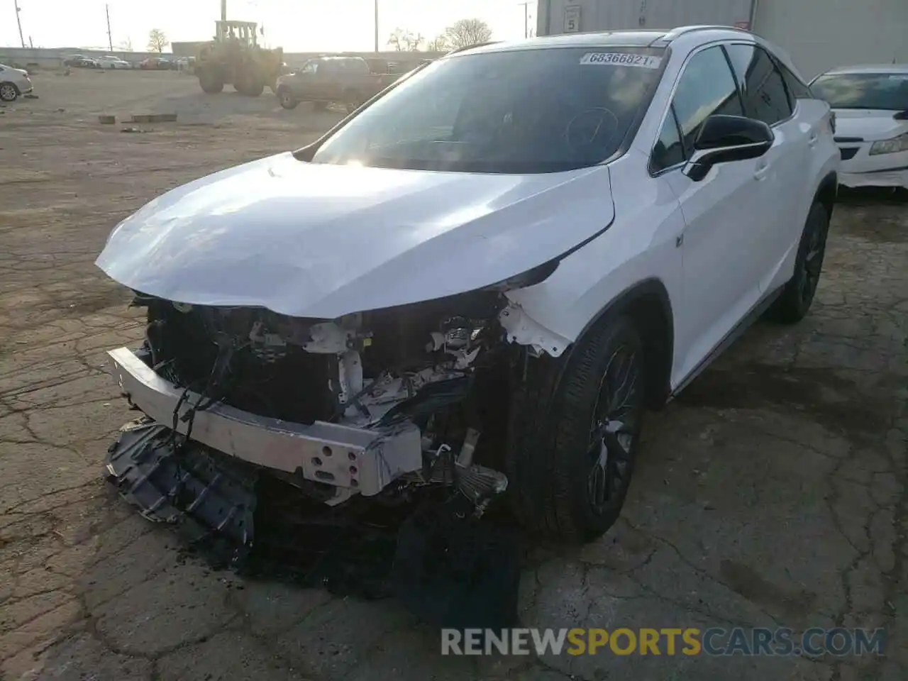 2 Photograph of a damaged car 2T2BZMCA6KC197898 LEXUS RX350 2019