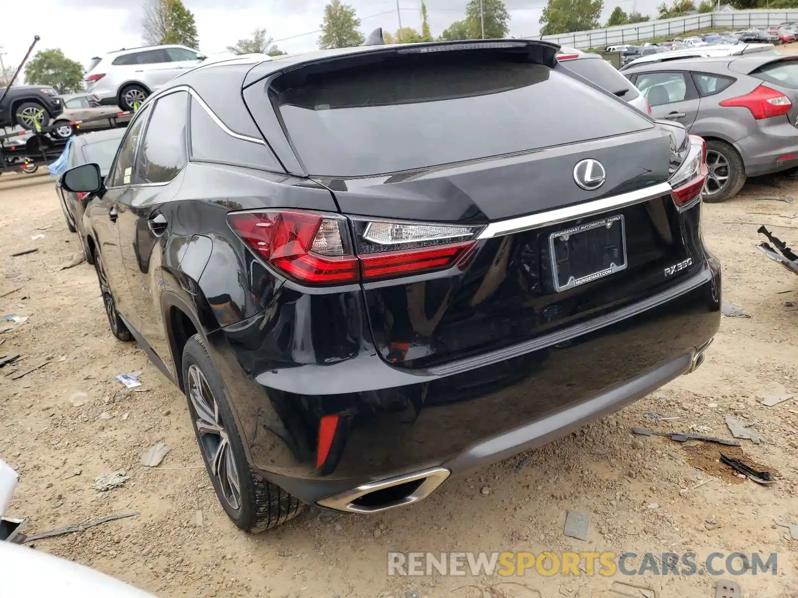 3 Photograph of a damaged car 2T2BZMCA6KC198369 LEXUS RX350 2019