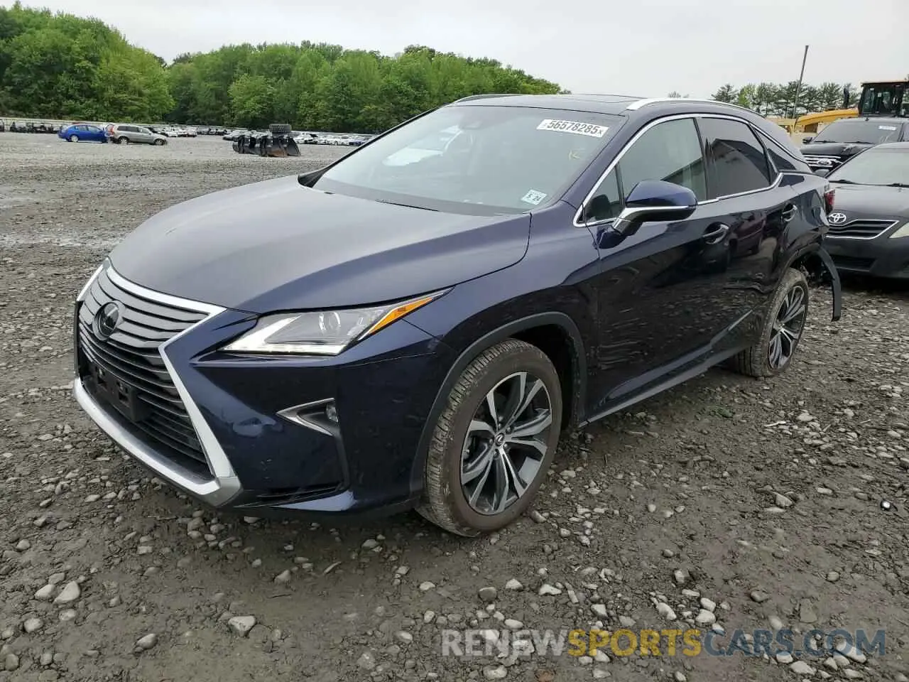 1 Photograph of a damaged car 2T2BZMCA6KC198761 LEXUS RX350 2019