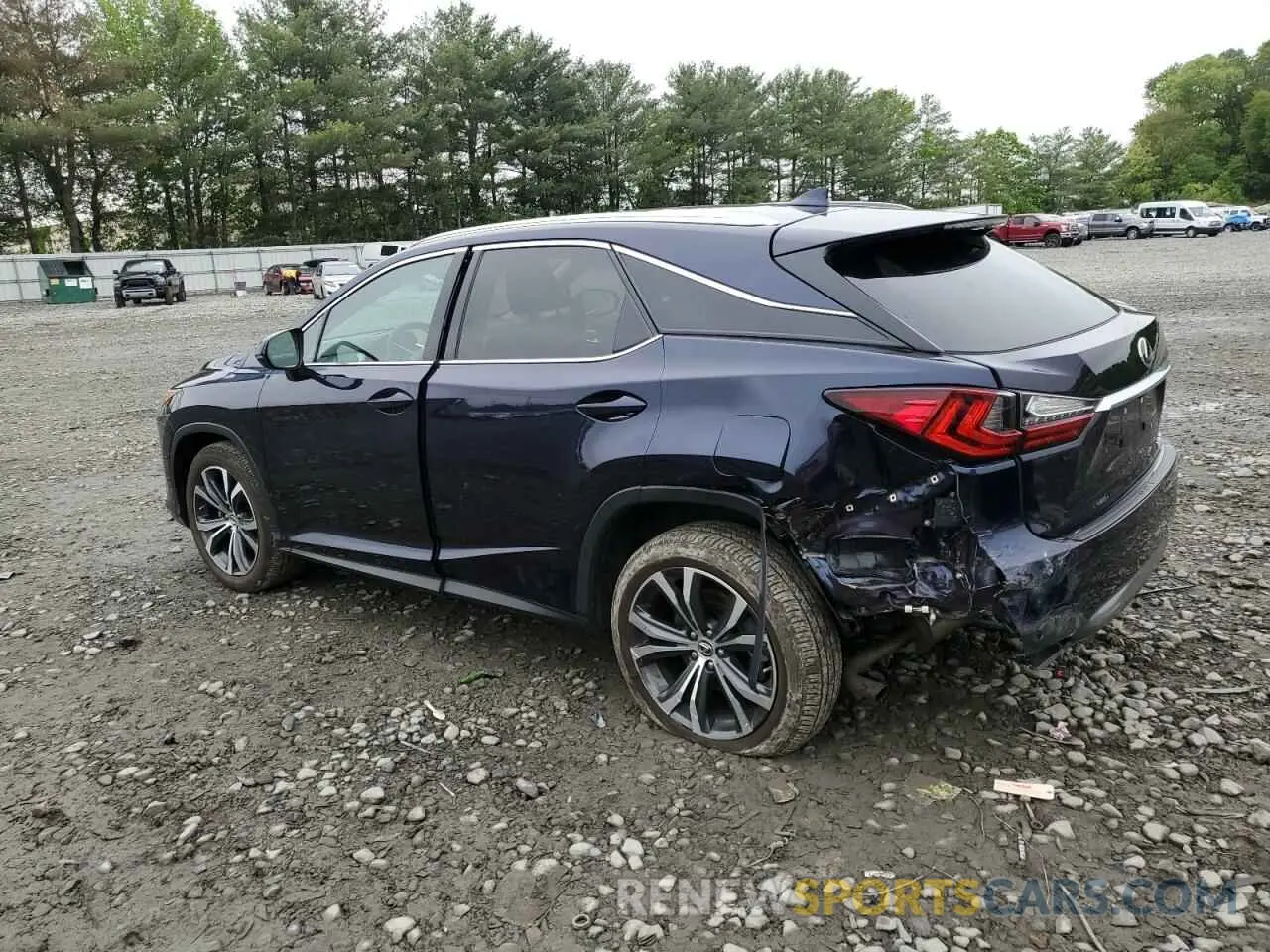 2 Photograph of a damaged car 2T2BZMCA6KC198761 LEXUS RX350 2019