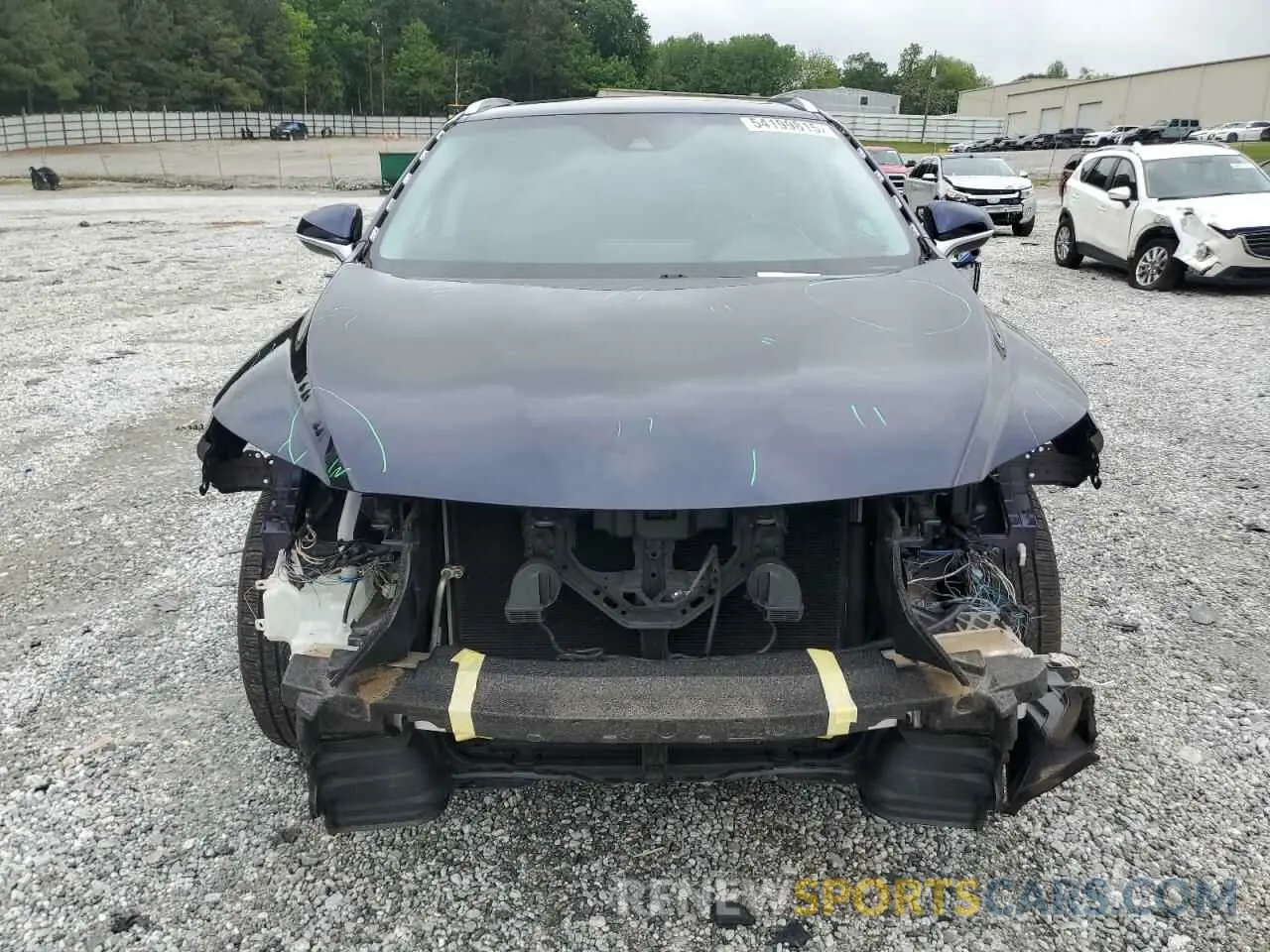5 Photograph of a damaged car 2T2BZMCA6KC205031 LEXUS RX350 2019