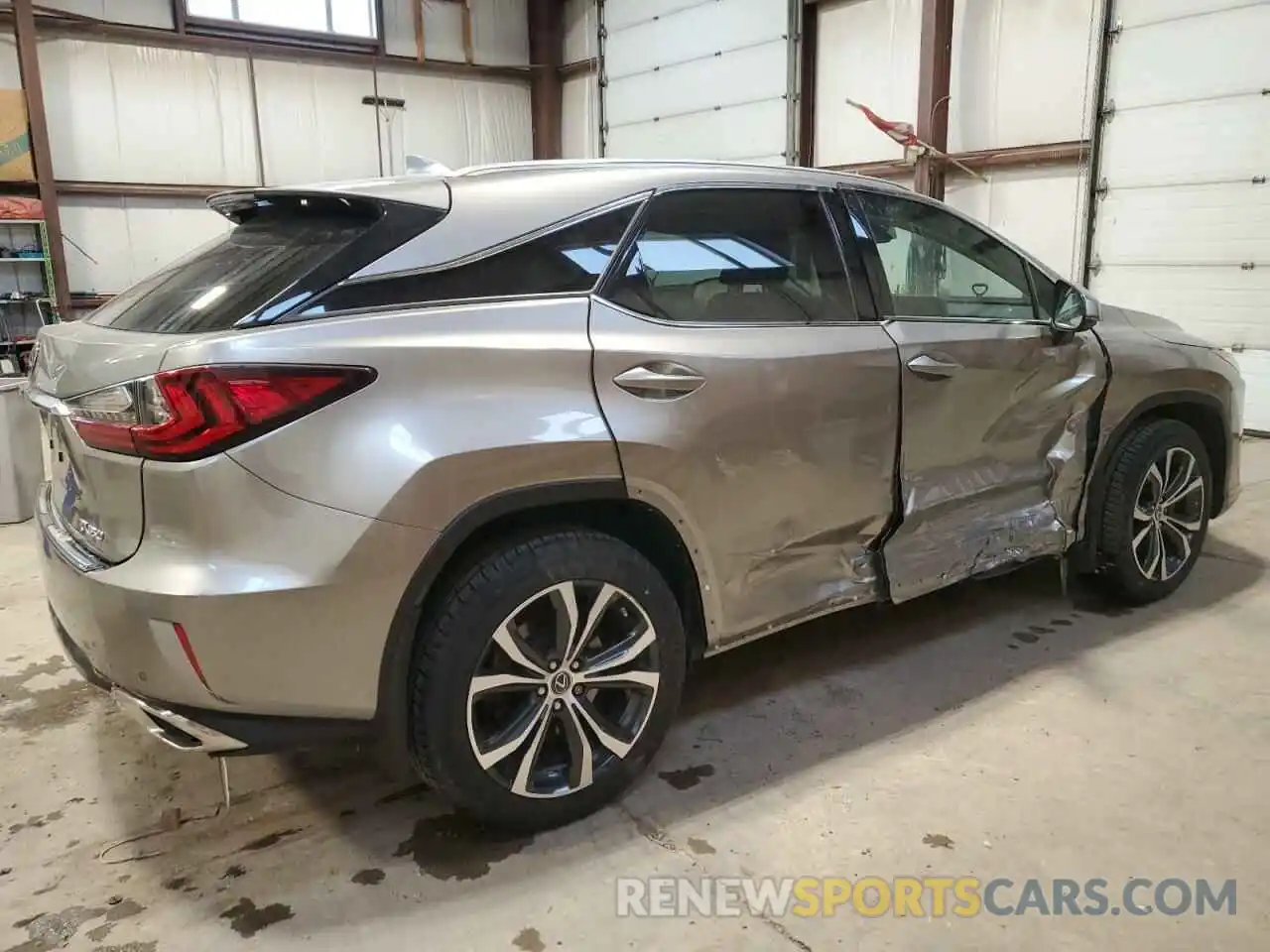 3 Photograph of a damaged car 2T2BZMCA7KC172833 LEXUS RX350 2019