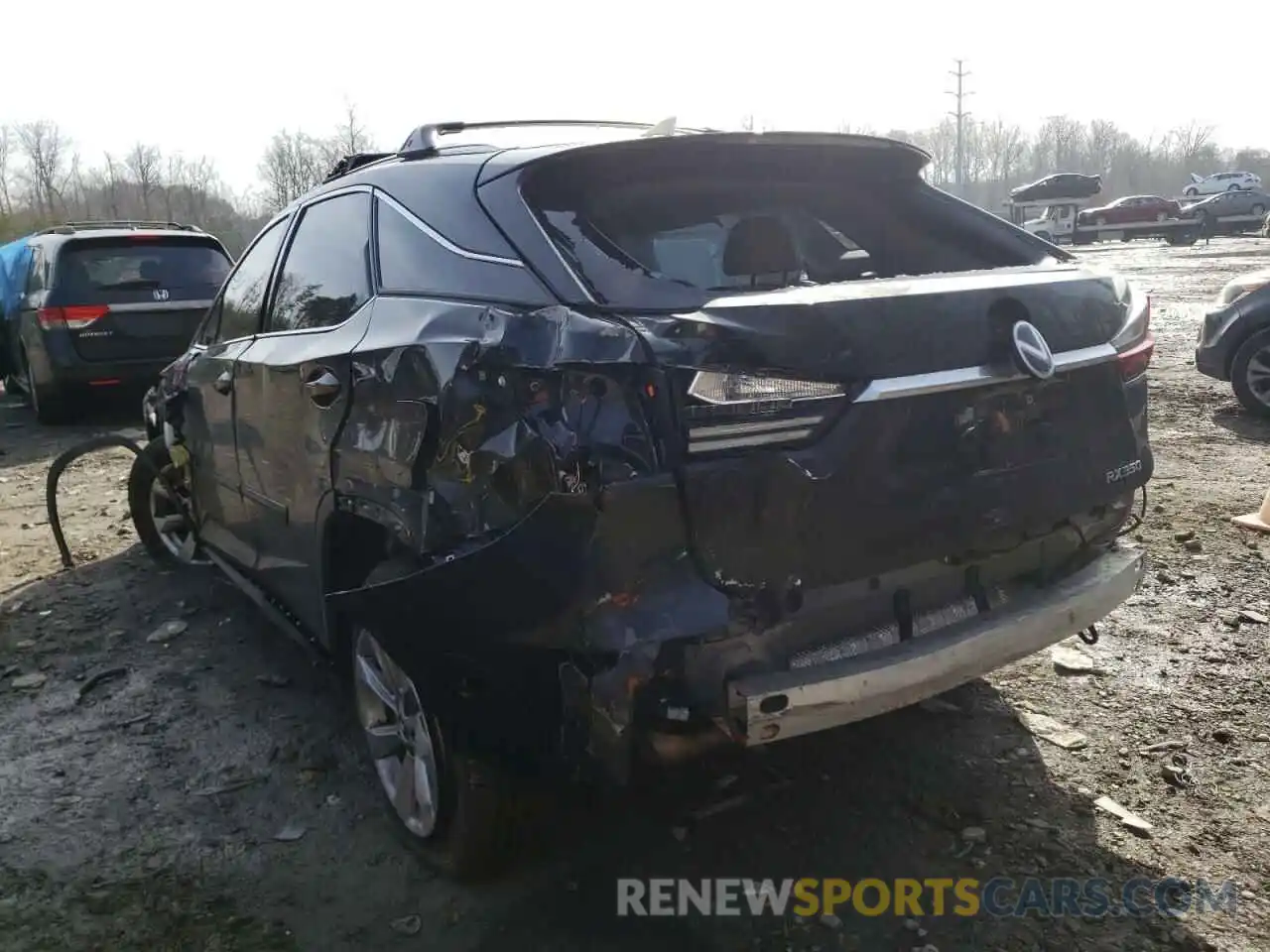 3 Photograph of a damaged car 2T2BZMCA7KC188109 LEXUS RX350 2019