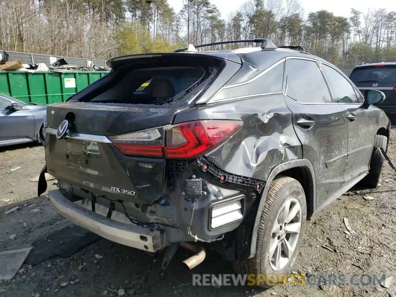 4 Photograph of a damaged car 2T2BZMCA7KC188109 LEXUS RX350 2019