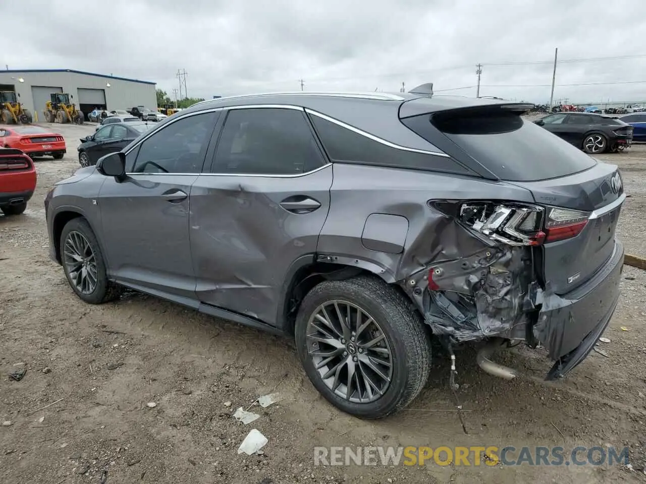 2 Photograph of a damaged car 2T2BZMCA7KC188448 LEXUS RX350 2019