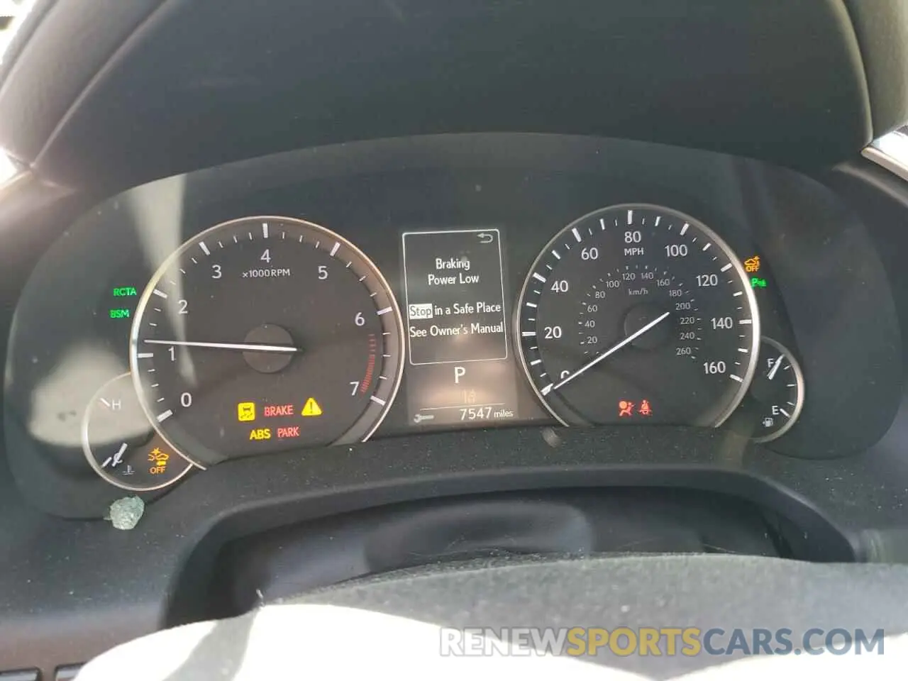 9 Photograph of a damaged car 2T2BZMCA7KC188529 LEXUS RX350 2019