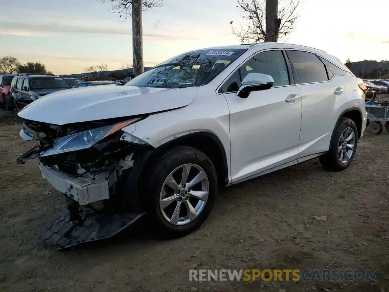 1 Photograph of a damaged car 2T2BZMCA7KC190104 LEXUS RX350 2019