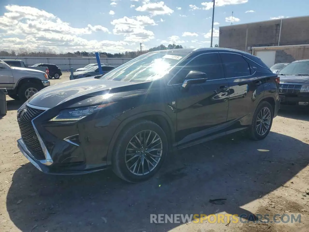 1 Photograph of a damaged car 2T2BZMCA7KC193018 LEXUS RX350 2019