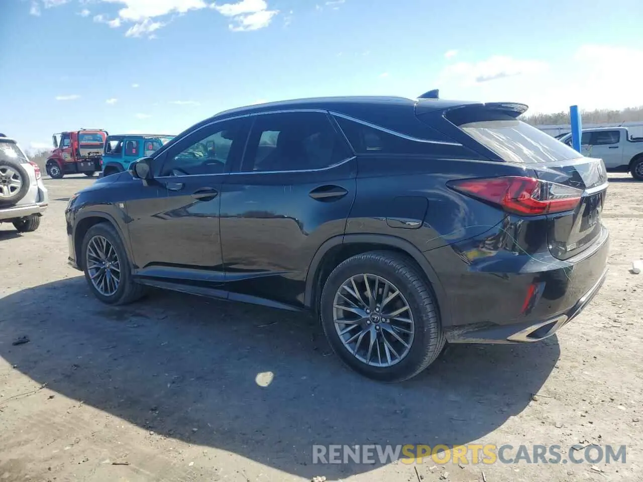 2 Photograph of a damaged car 2T2BZMCA7KC193018 LEXUS RX350 2019